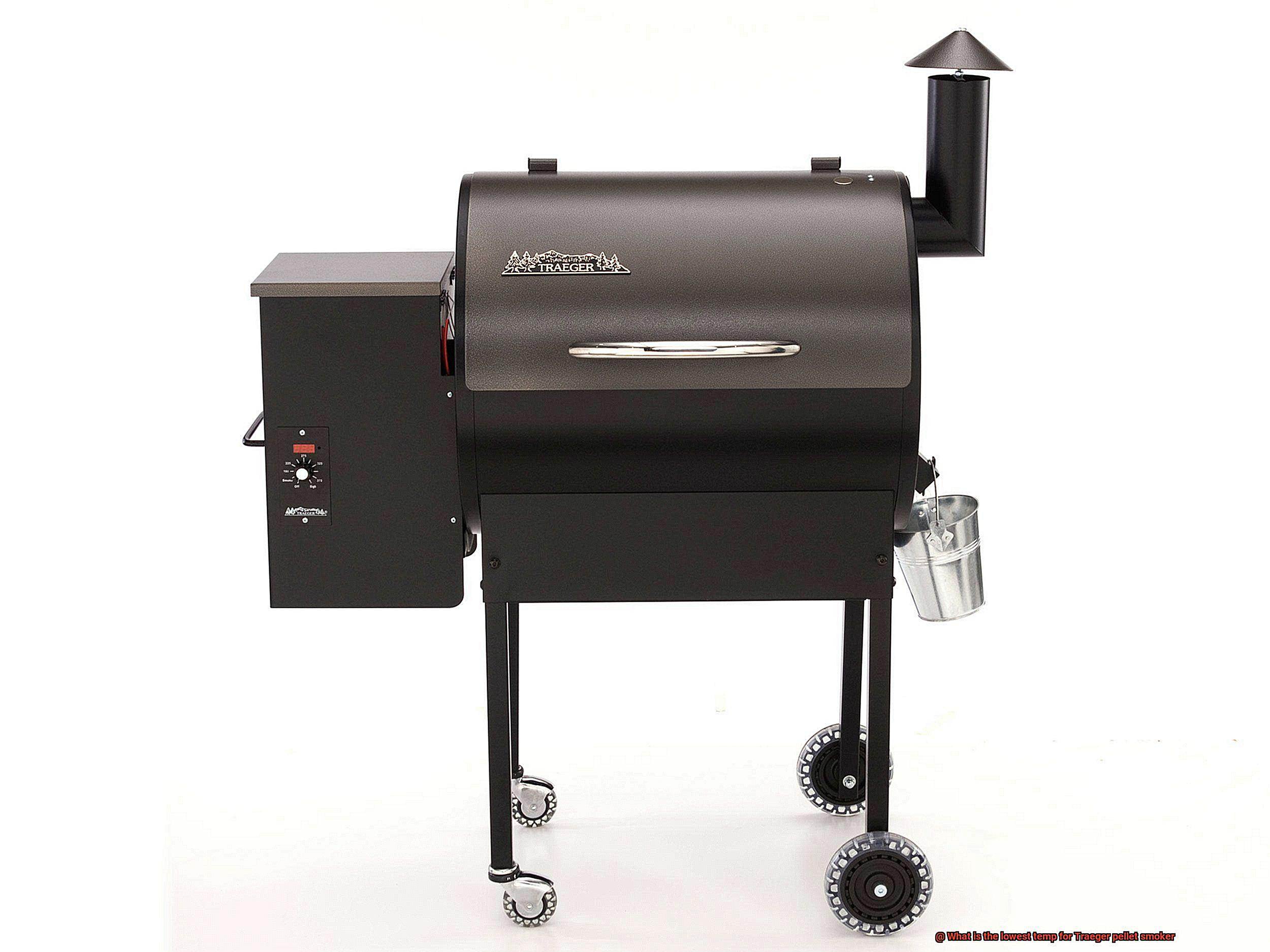 What is the lowest temp for Traeger pellet smoker-4