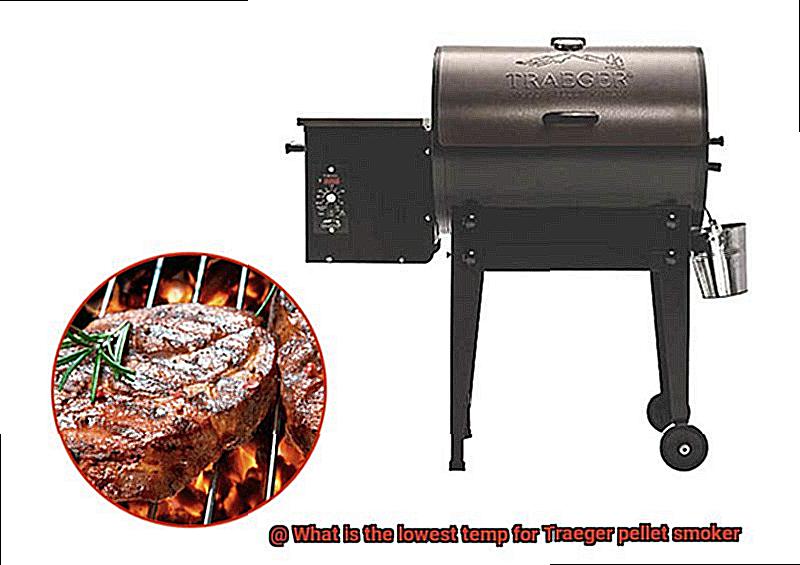 What is the lowest temp for Traeger pellet smoker-7