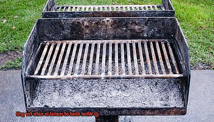 What kind of metal is safe for grill-7