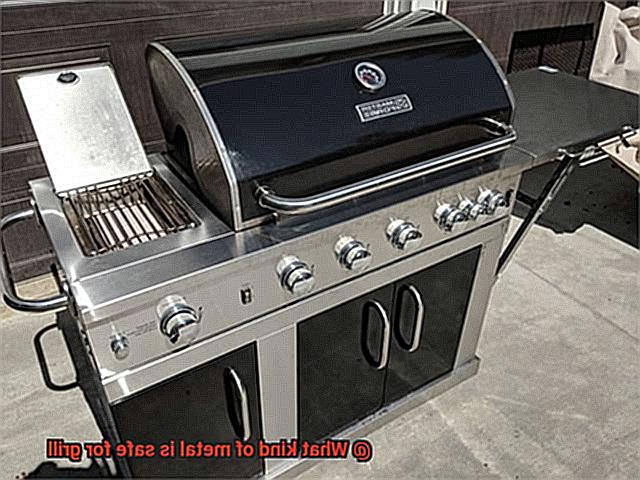 What kind of metal is safe for grill-4