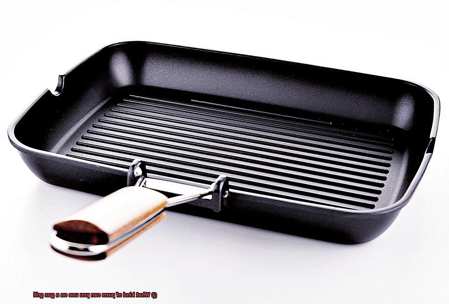 What kind of pans can you use on a gas grill-6