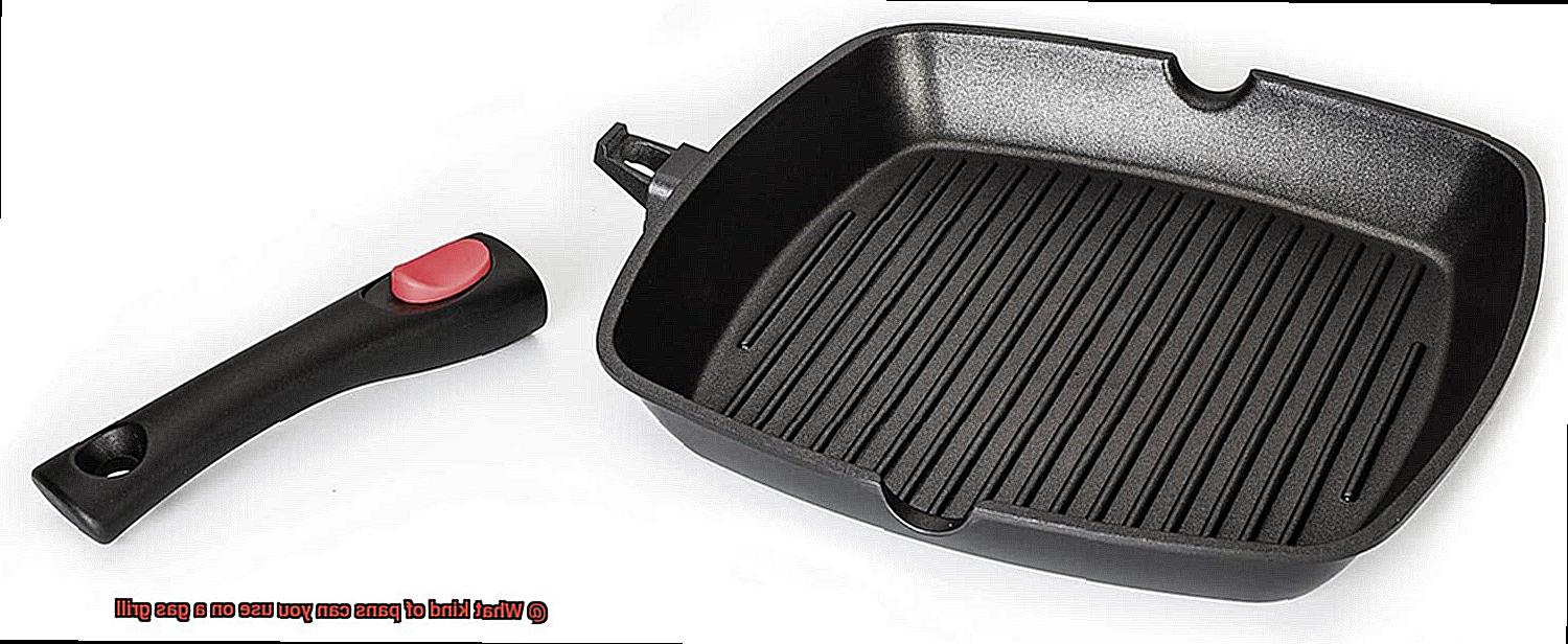 What kind of pans can you use on a gas grill-4