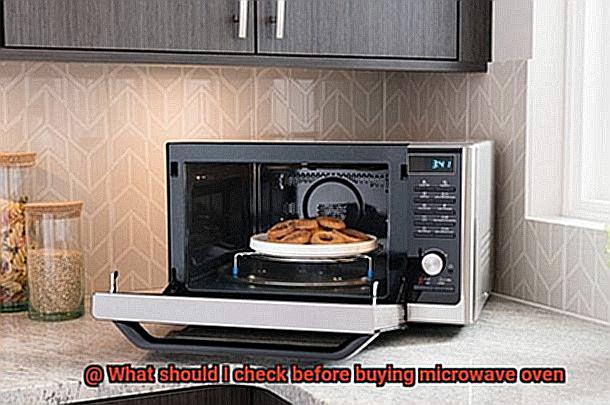 What should I check before buying microwave oven-4