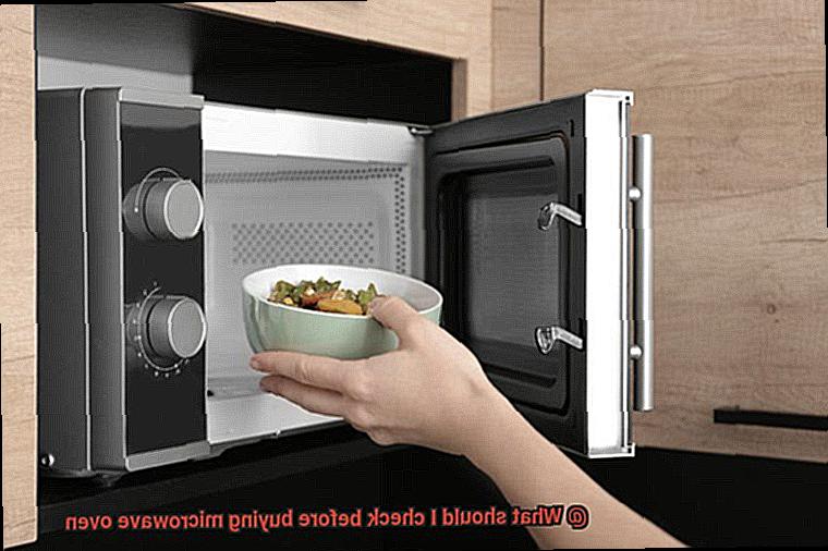 What should I check before buying microwave oven-9