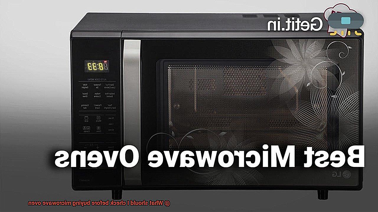 What should I check before buying microwave oven-5