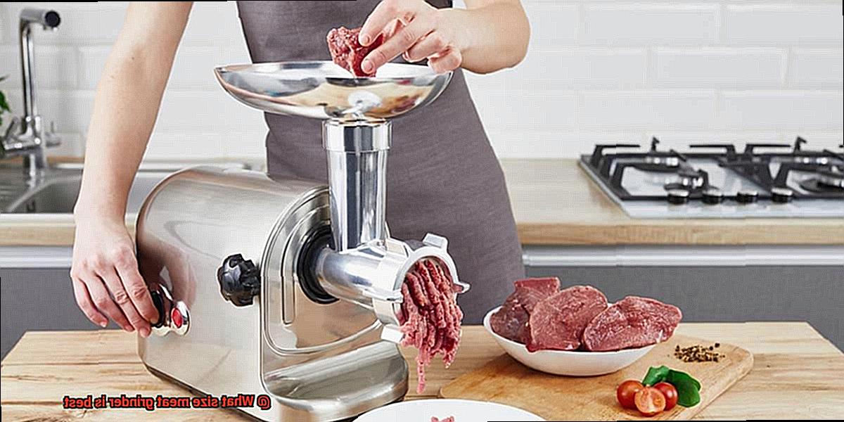 What size meat grinder is best-4