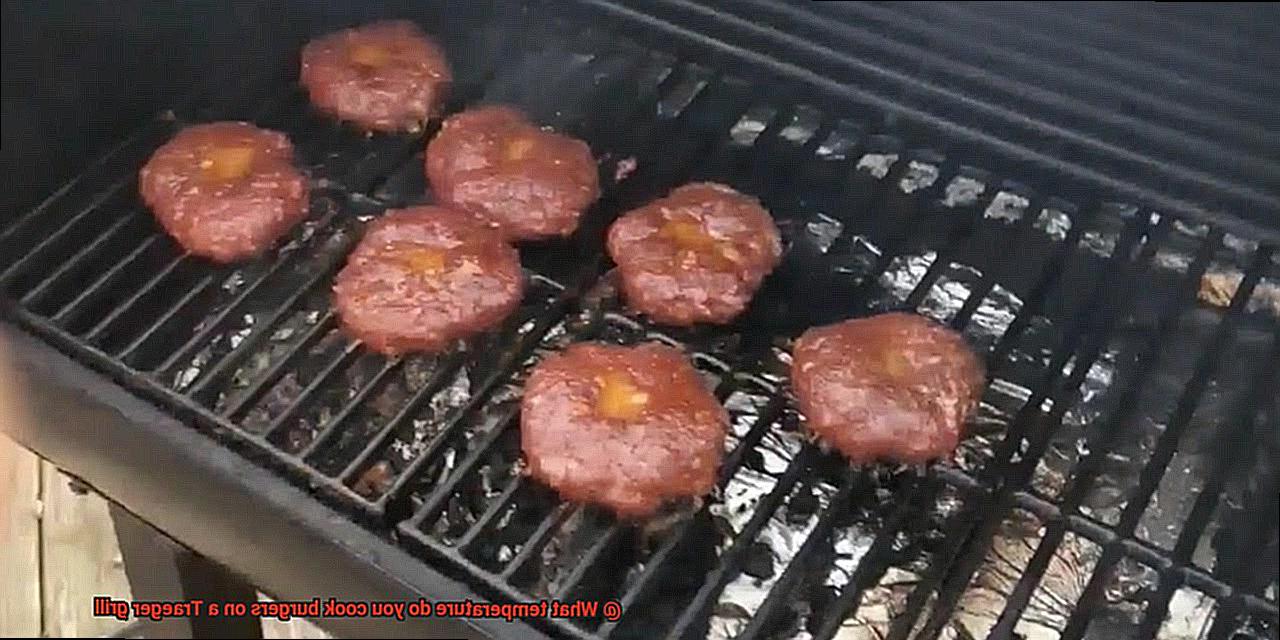 What temperature do you cook burgers on a Traeger grill-2