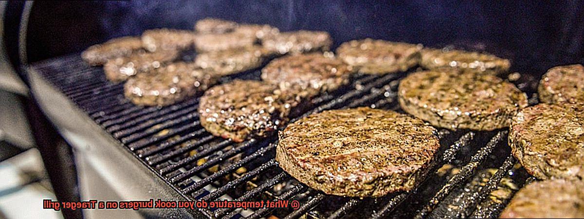 What temperature do you cook burgers on a Traeger grill-5