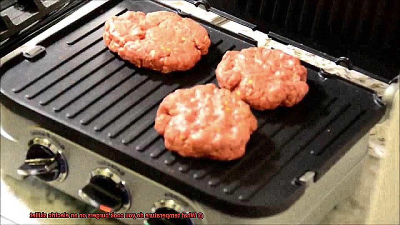 What temperature do you cook burgers on an electric skillet-4