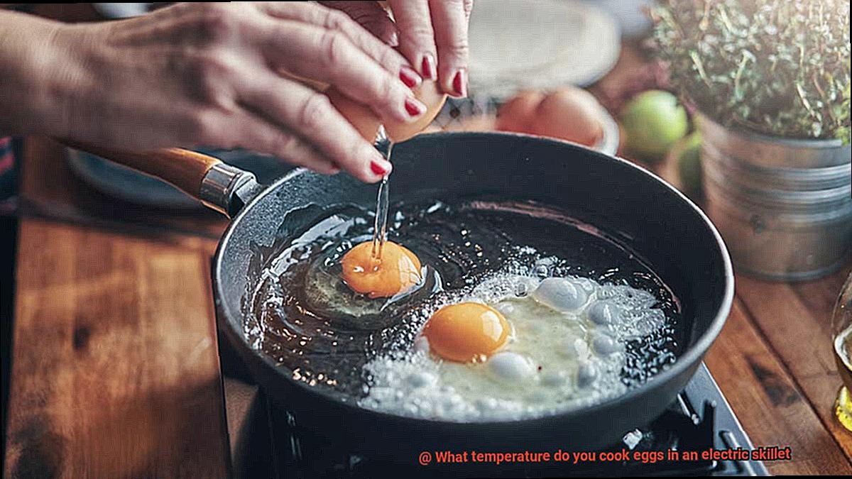 What temperature do you cook eggs in an electric skillet-5