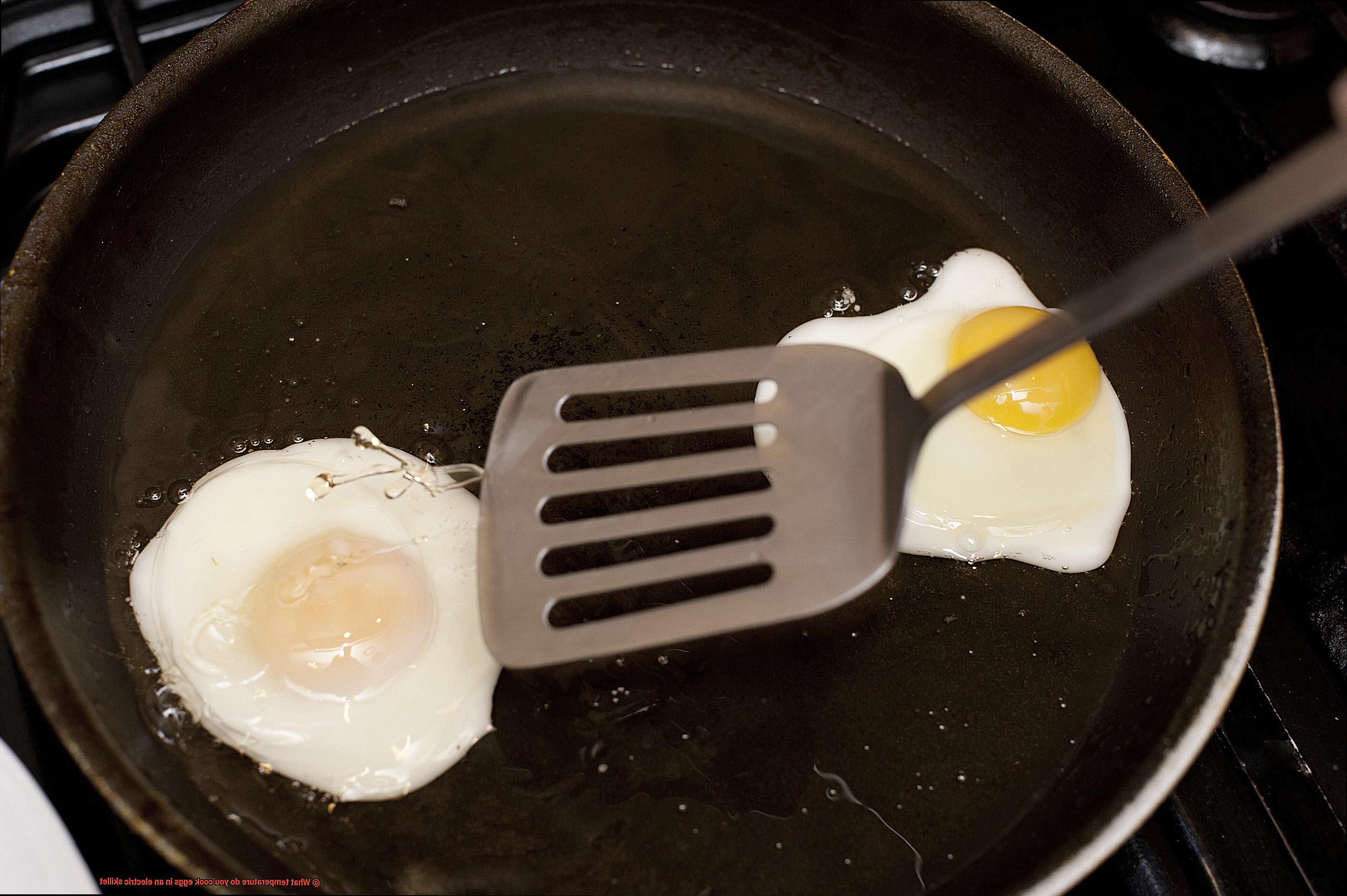 What temperature do you cook eggs in an electric skillet-4