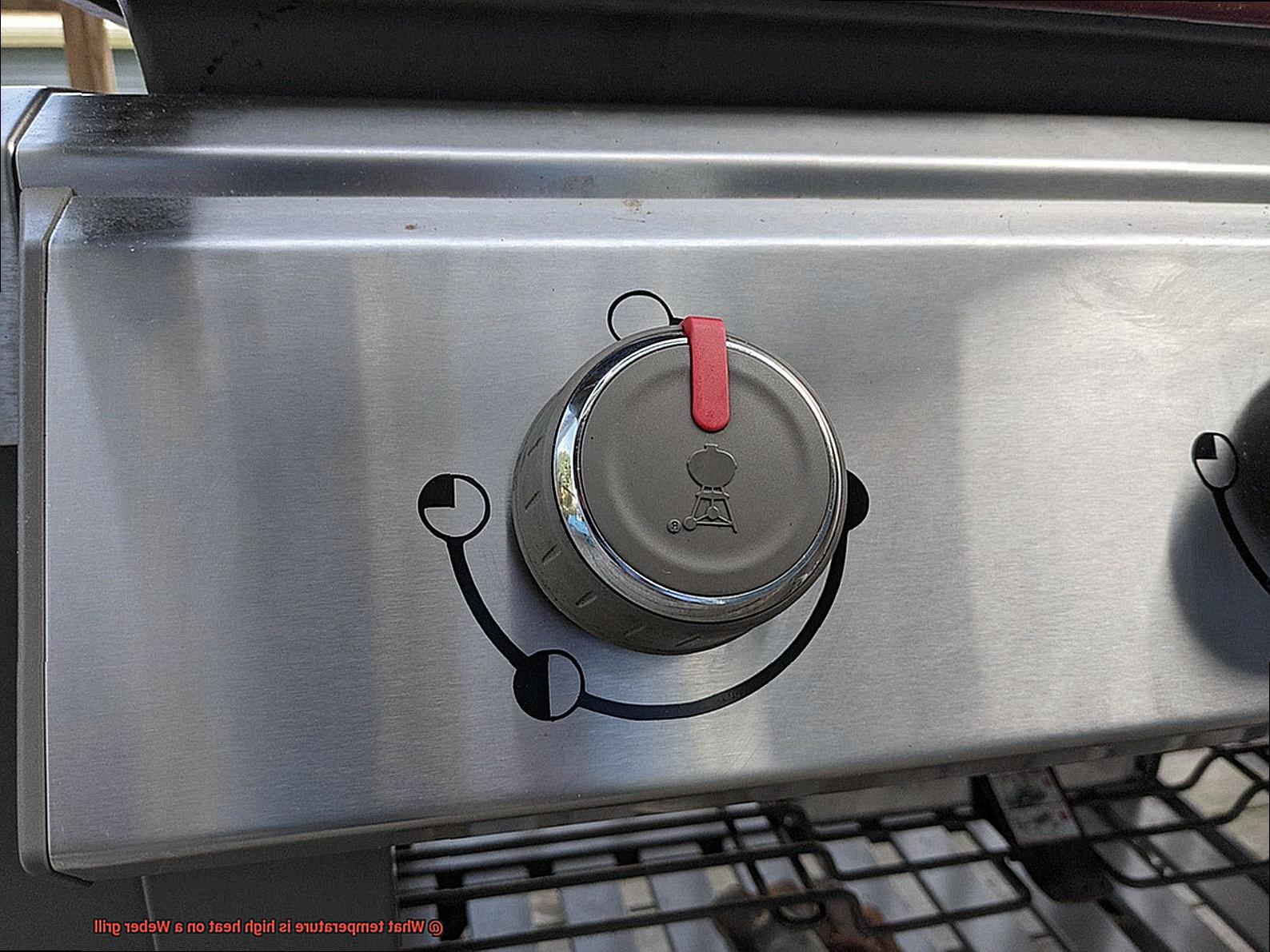 What temperature is high heat on a Weber grill-6