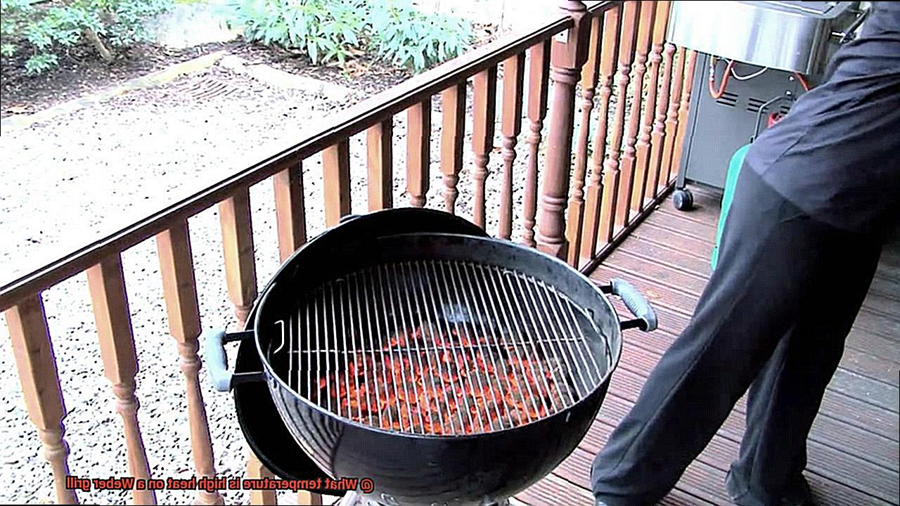 What temperature is high heat on a Weber grill-3