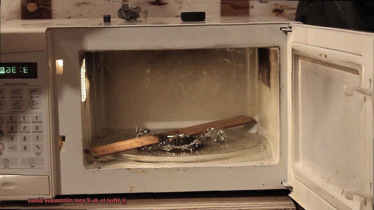 What to do if your microwave blows-3