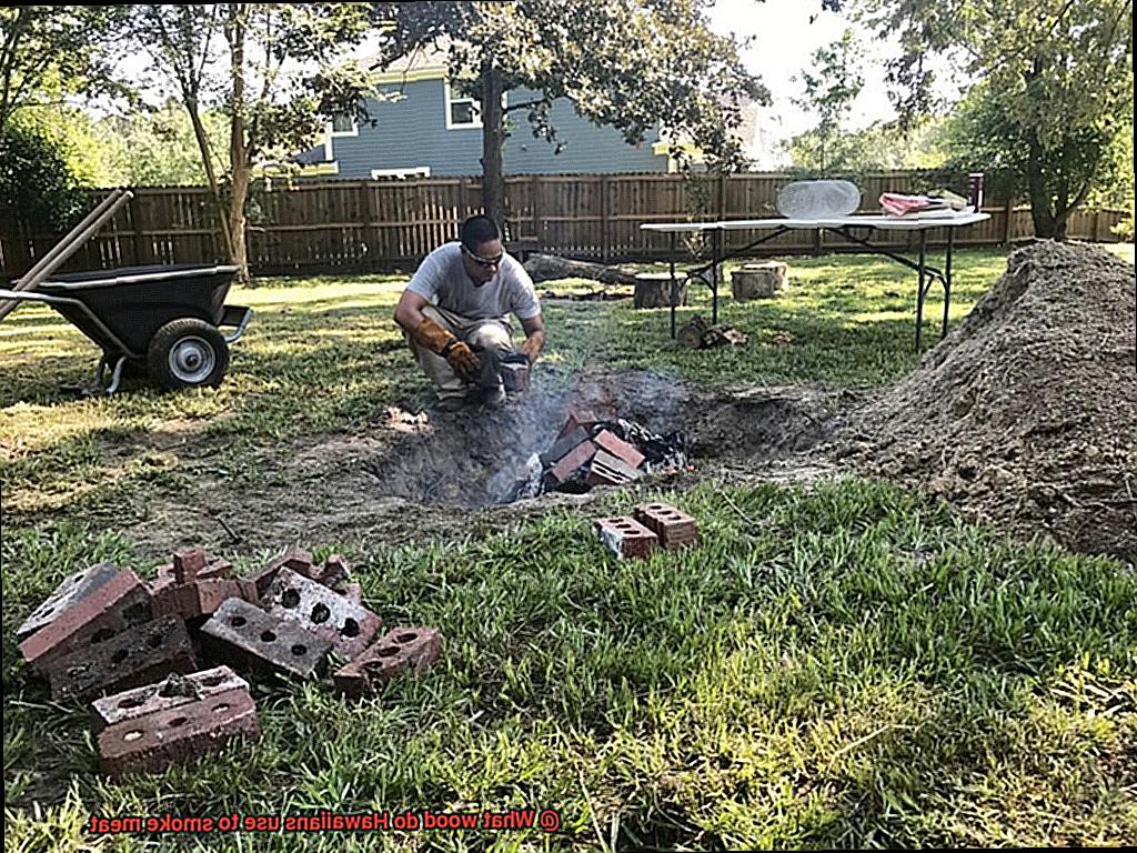 What wood do Hawaiians use to smoke meat-8