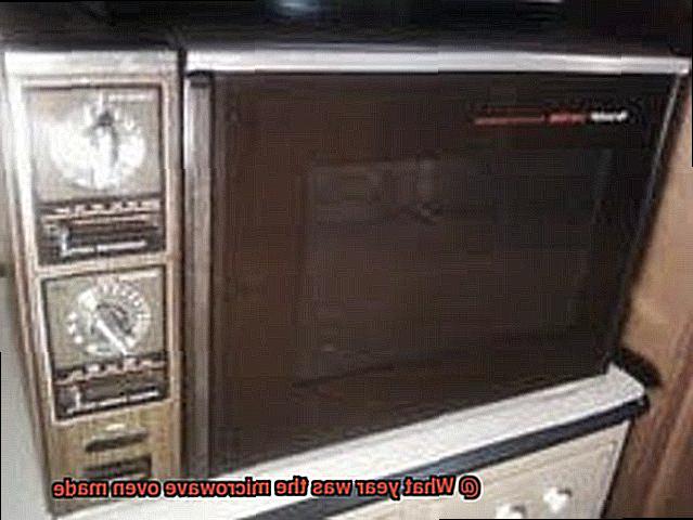 What year was the microwave oven made-3