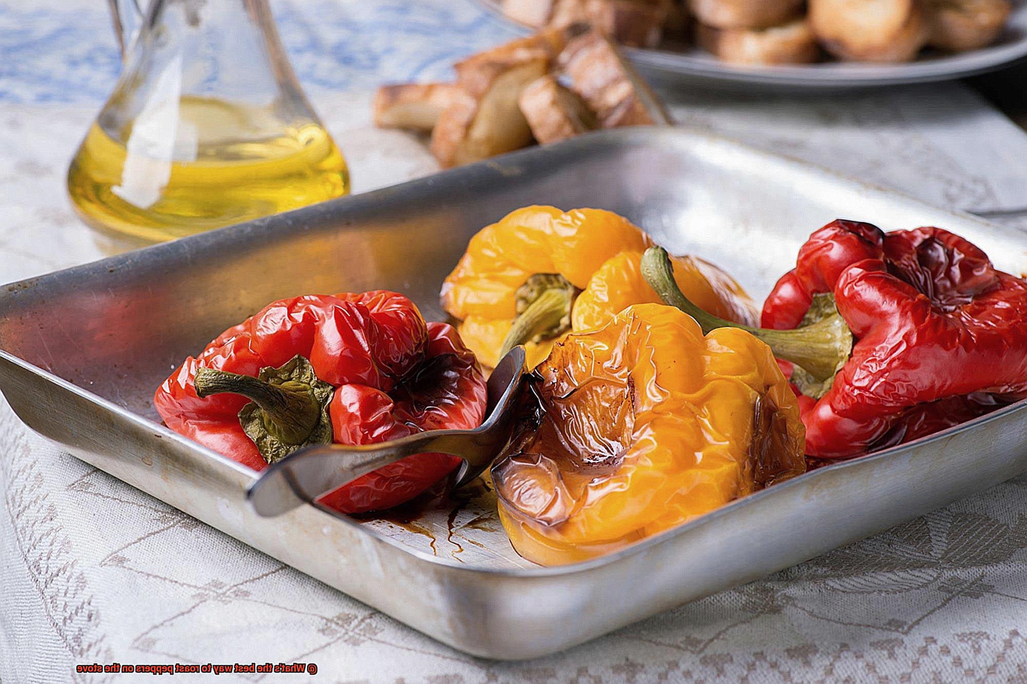 What's the best way to roast peppers on the stove-3