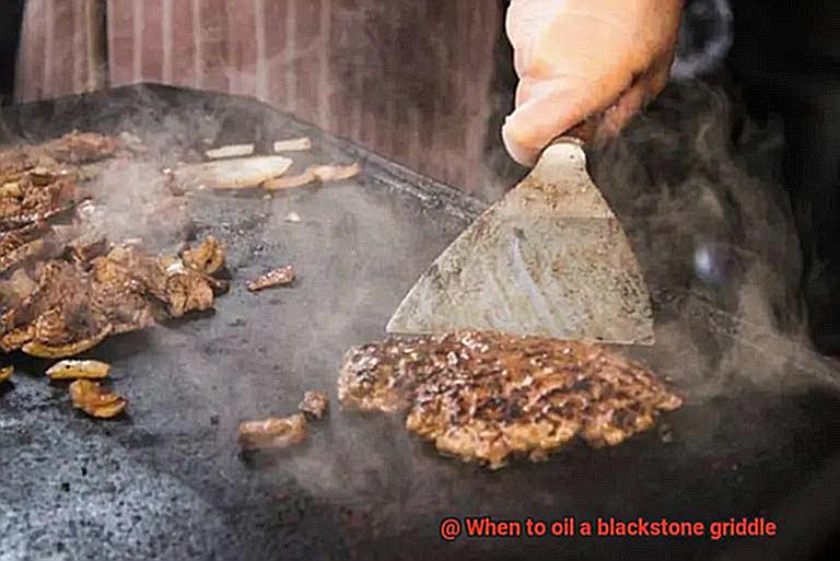 When to oil a blackstone griddle-8