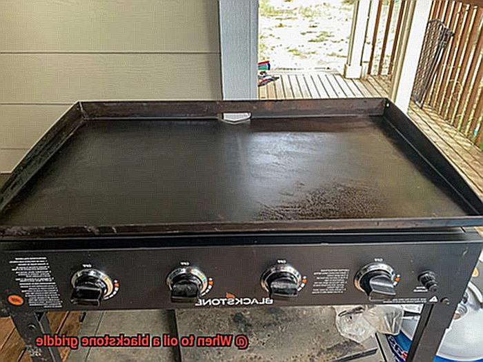 When to oil a blackstone griddle-7