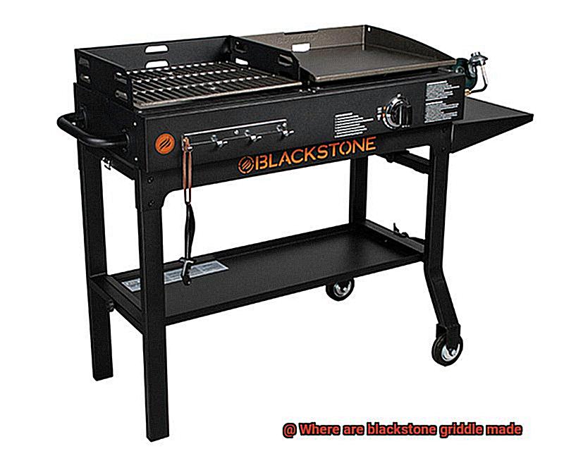 Where are blackstone griddle made? Pastime Bar And Grill