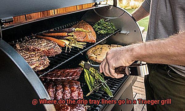Where do the drip tray liners go in a Traeger grill-4