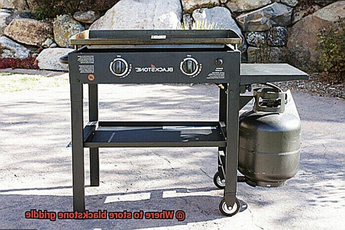 Where to store blackstone griddle-3