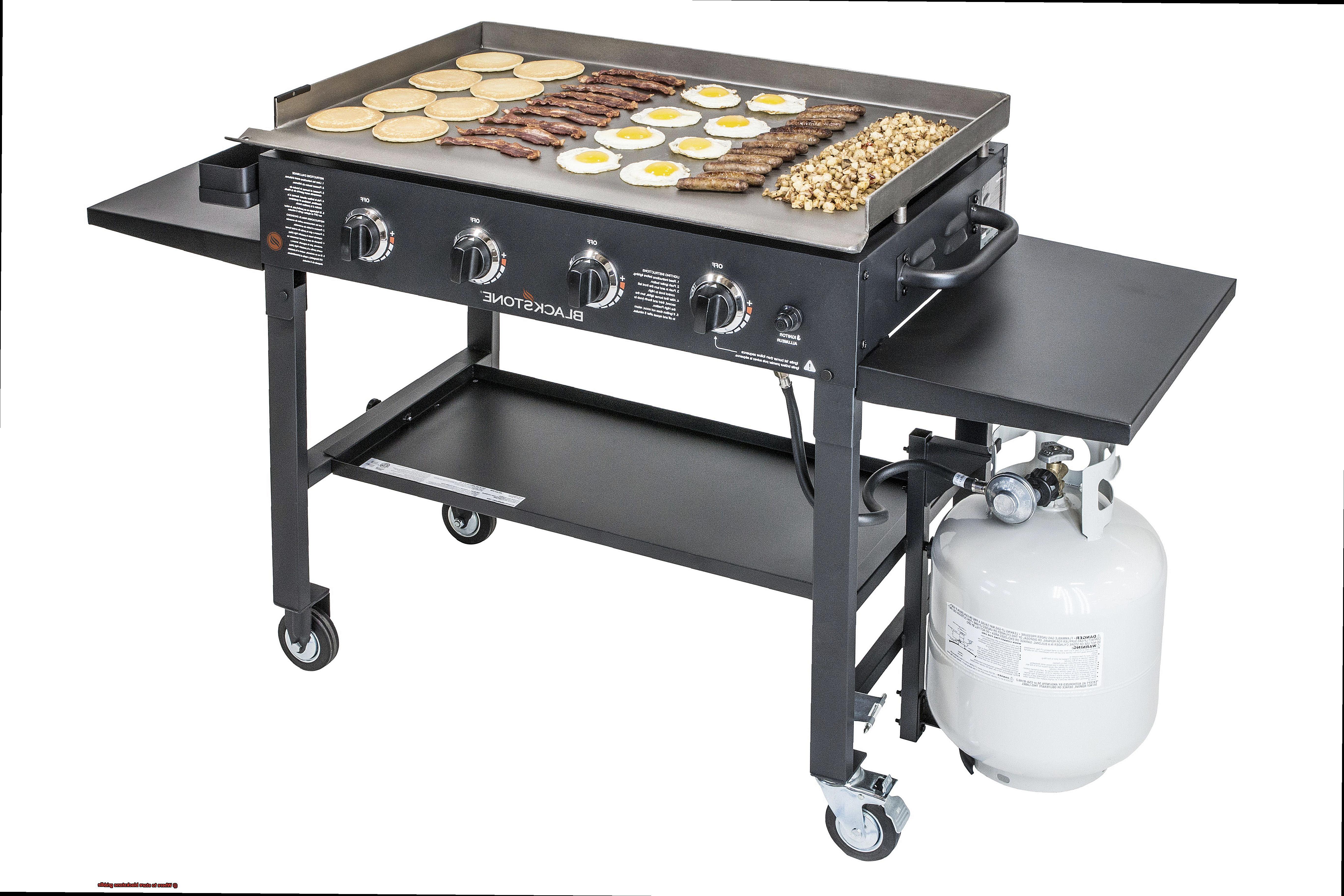 Where to store blackstone griddle-5