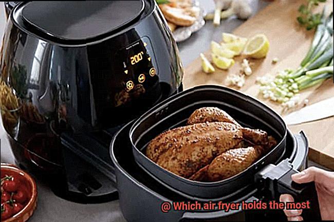 Which air fryer holds the most-3