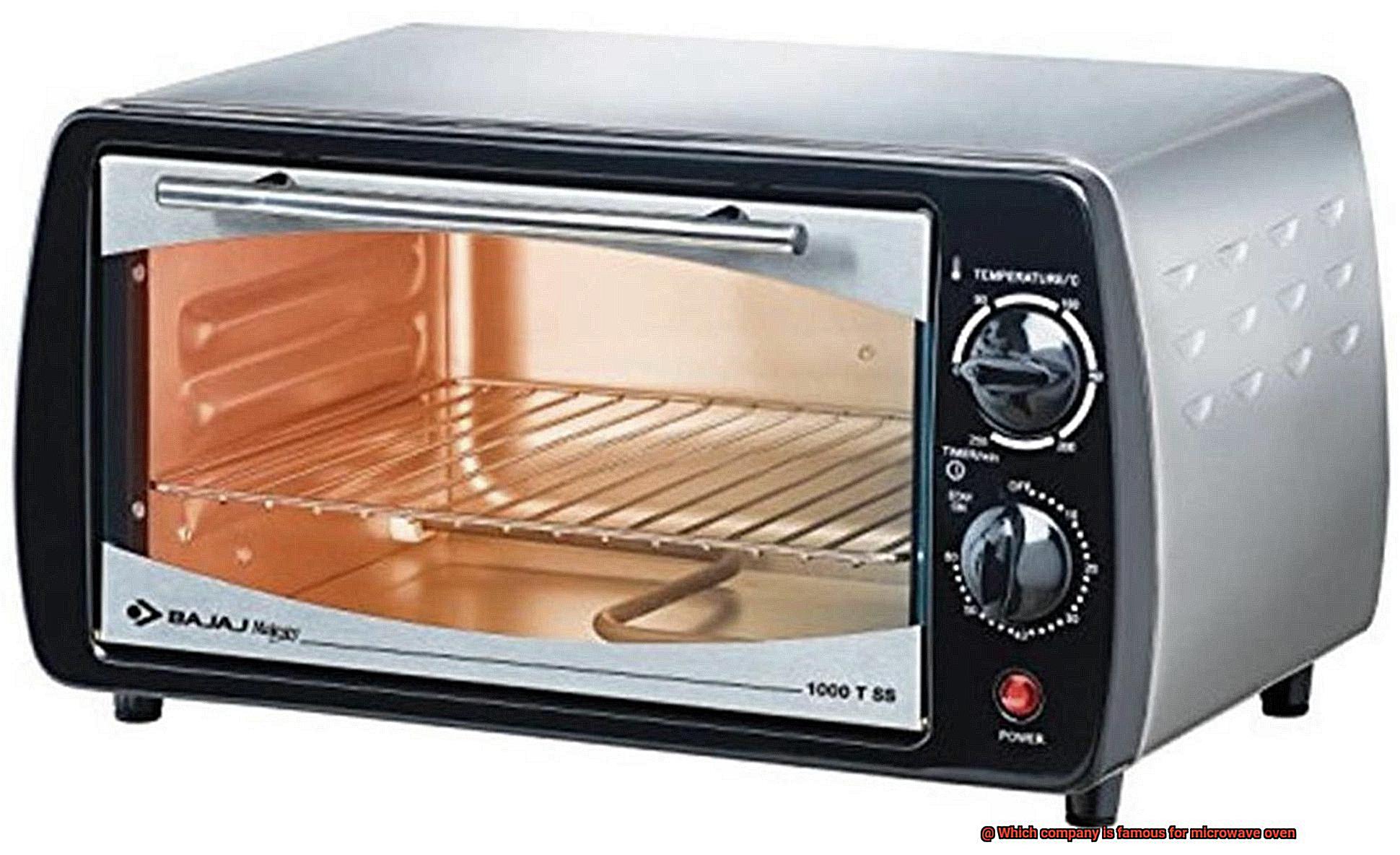 Which company is famous for microwave oven-2