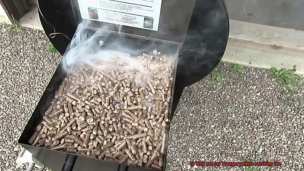 Why are my Traeger pellets catching fire-5