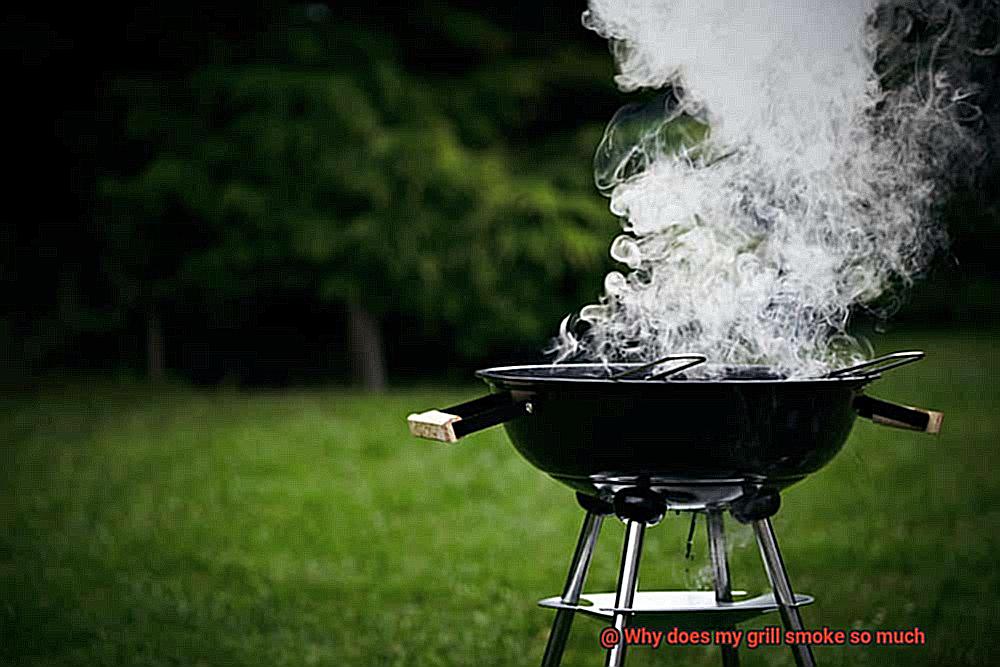 Why does my grill smoke so much-4