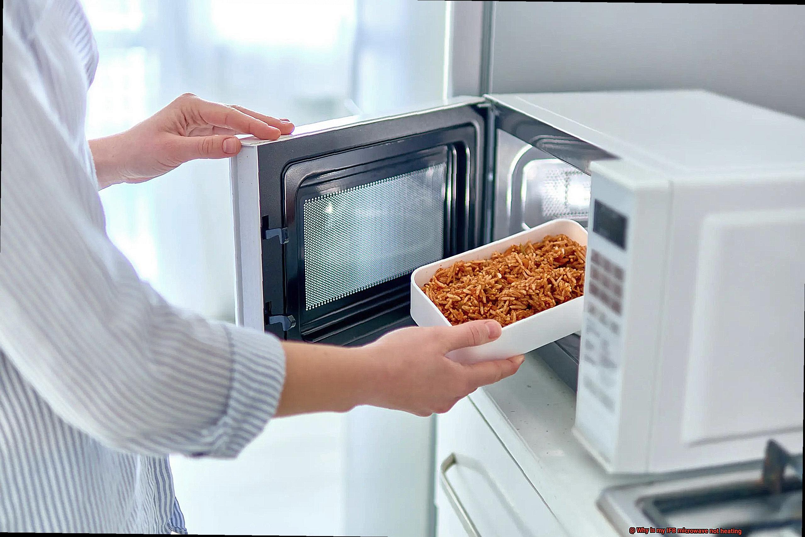 Why is my IFB microwave not heating-2