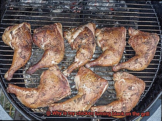 Why is my chicken turning black on the grill-7