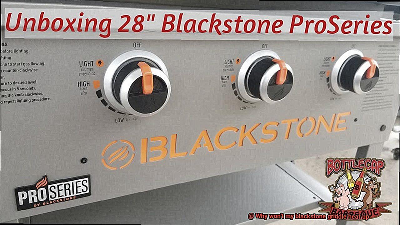 Why won't my blackstone griddle heat up-2