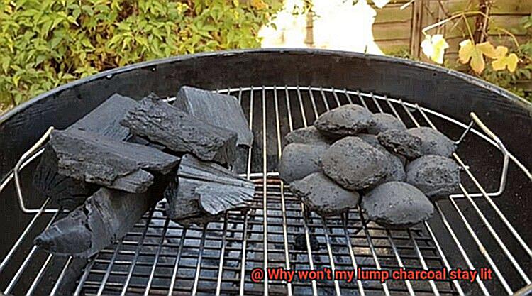 Why won't my lump charcoal stay lit-6