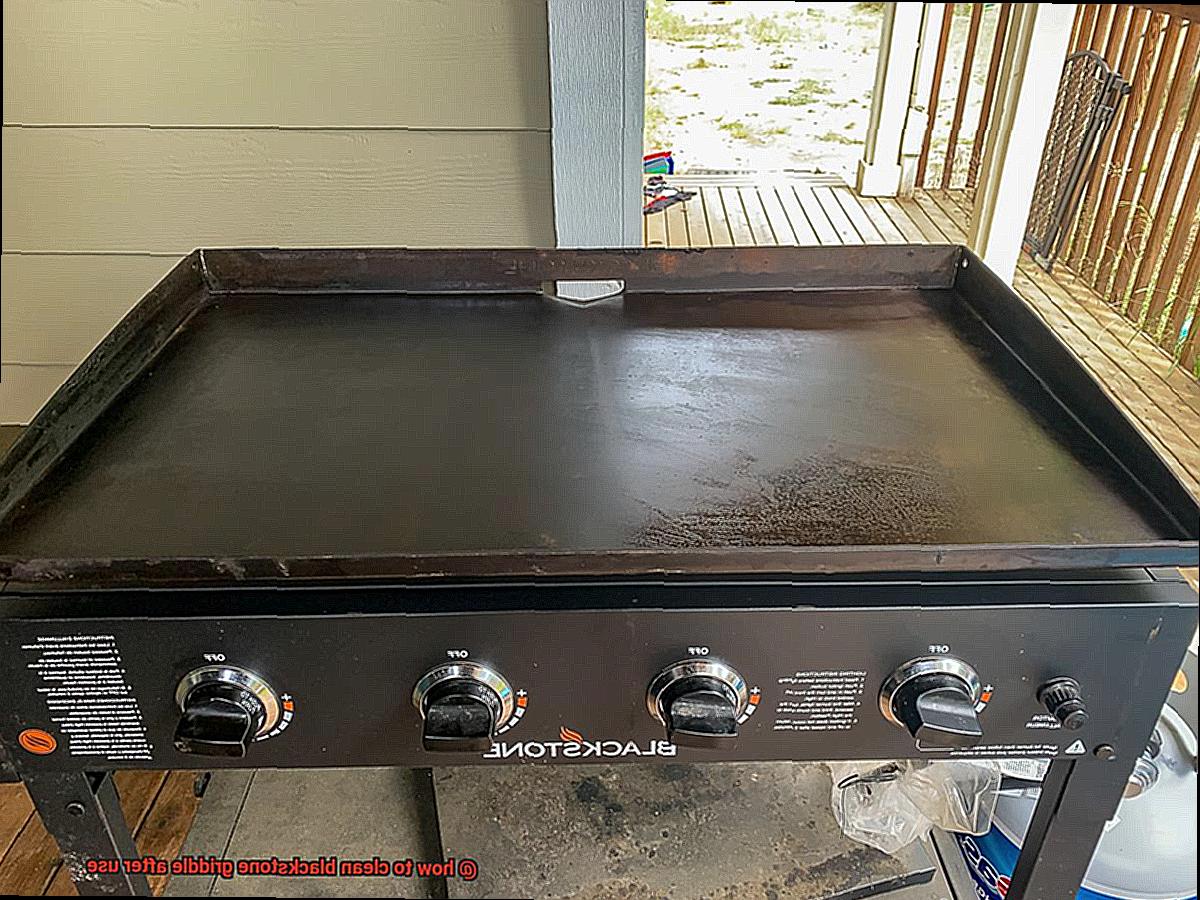 how to clean blackstone griddle after use-2