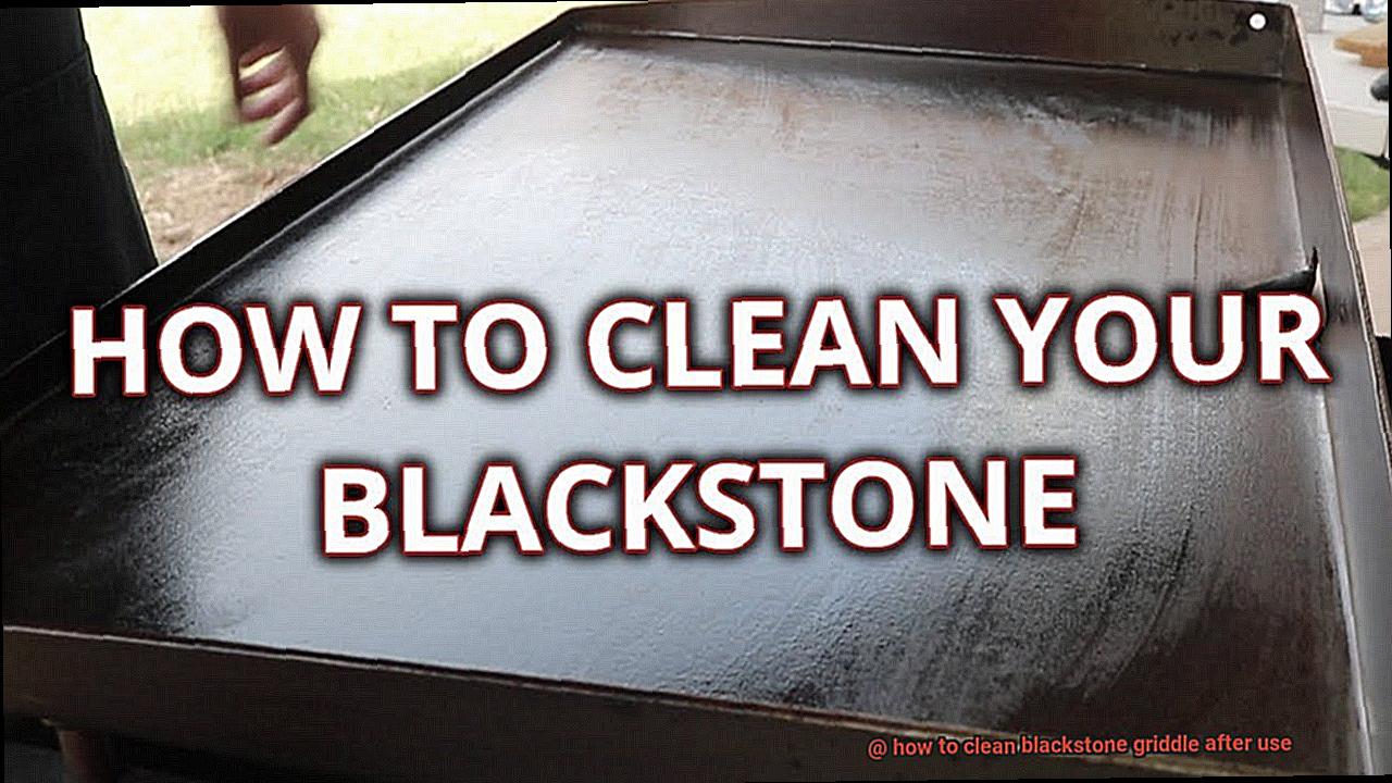 how to clean blackstone griddle after use-5