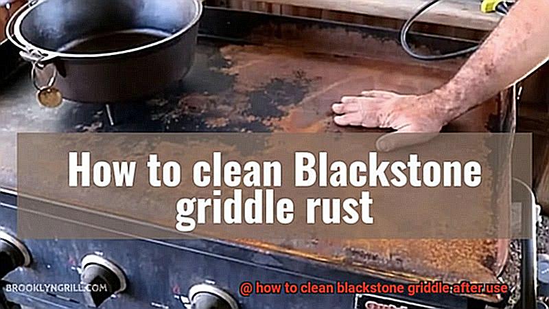 how to clean blackstone griddle after use-6