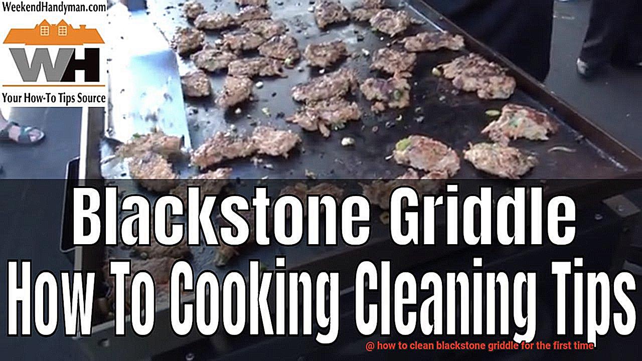 how to clean blackstone griddle for the first time-9