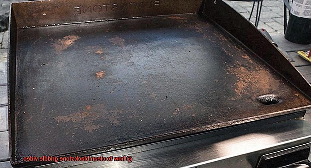 how to clean blackstone griddle video-7