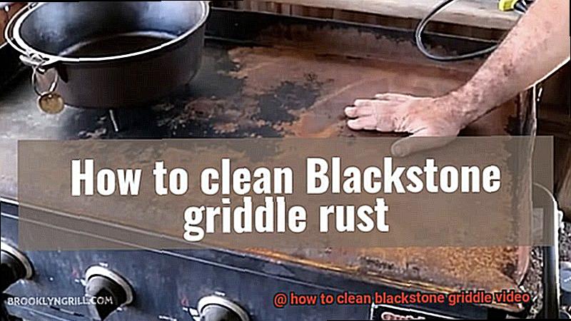 how to clean blackstone griddle video-5