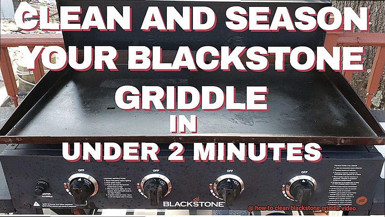 how to clean blackstone griddle video-6