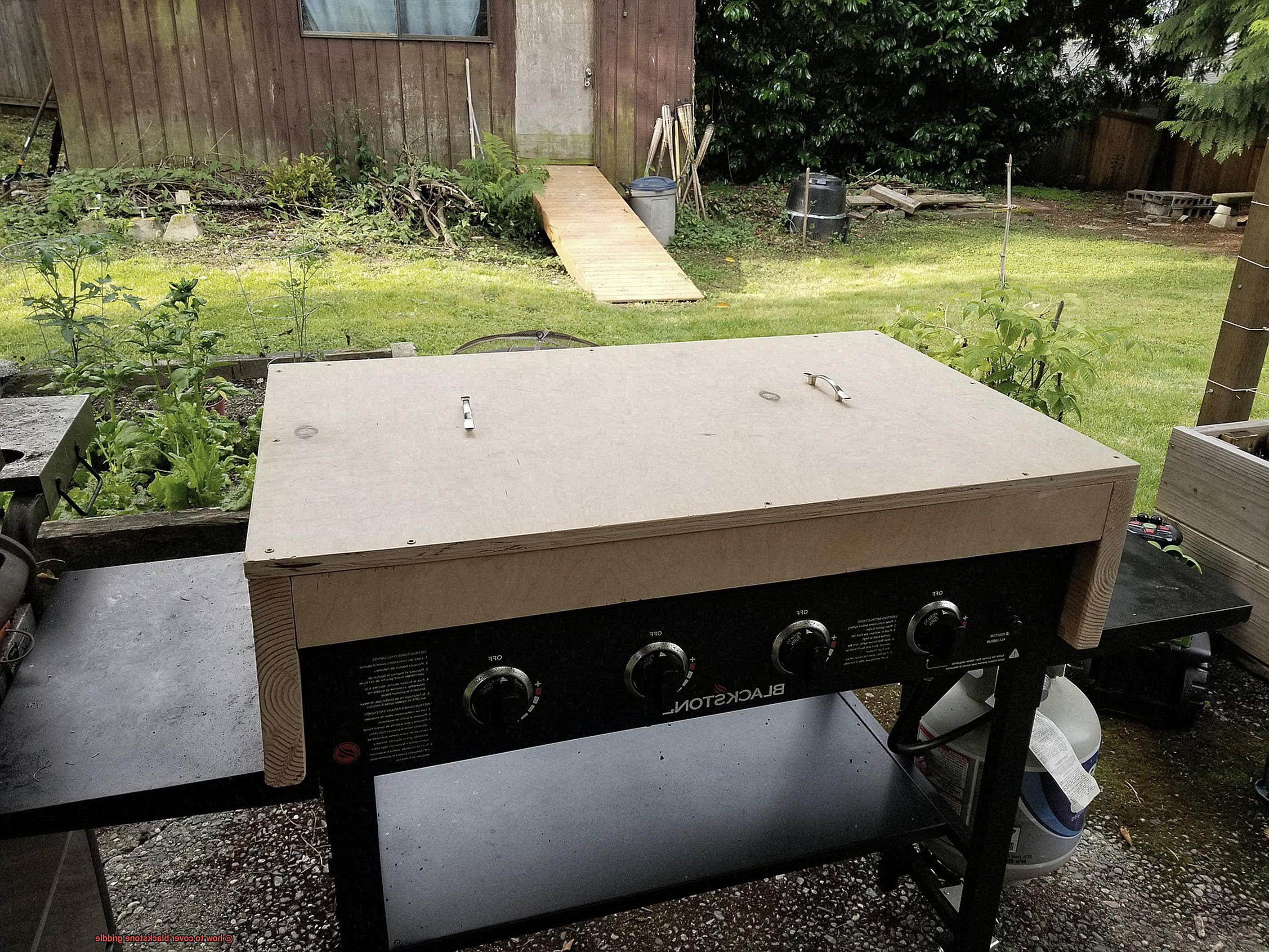 how to cover blackstone griddle-6