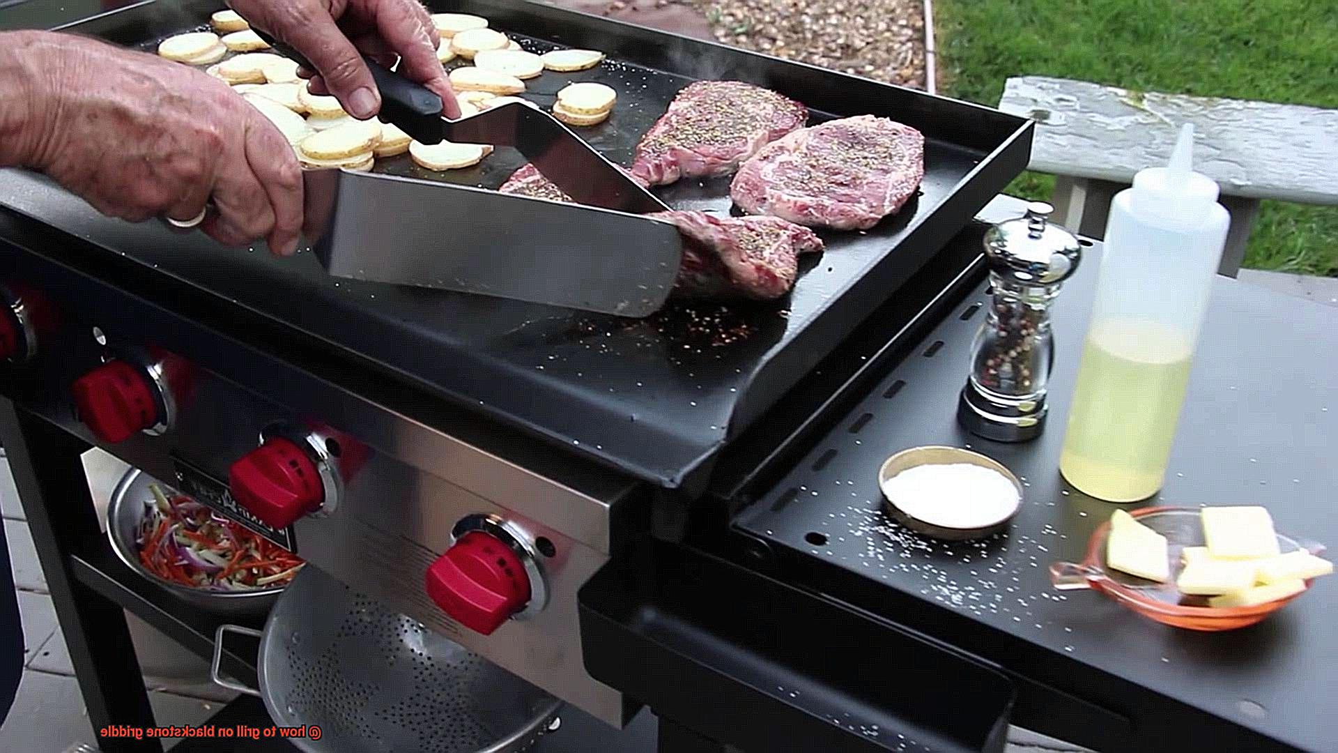 how to grill on blackstone griddle-4