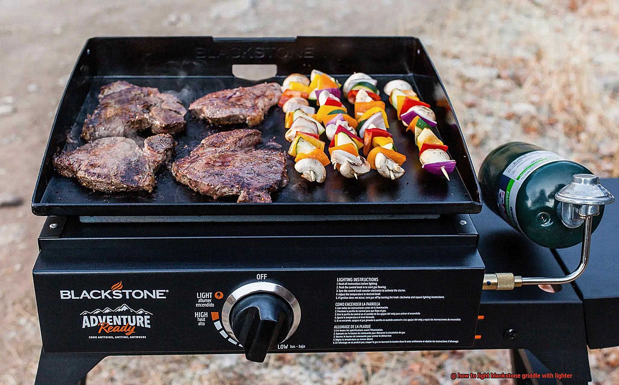 how to light blackstone griddle with lighter-8