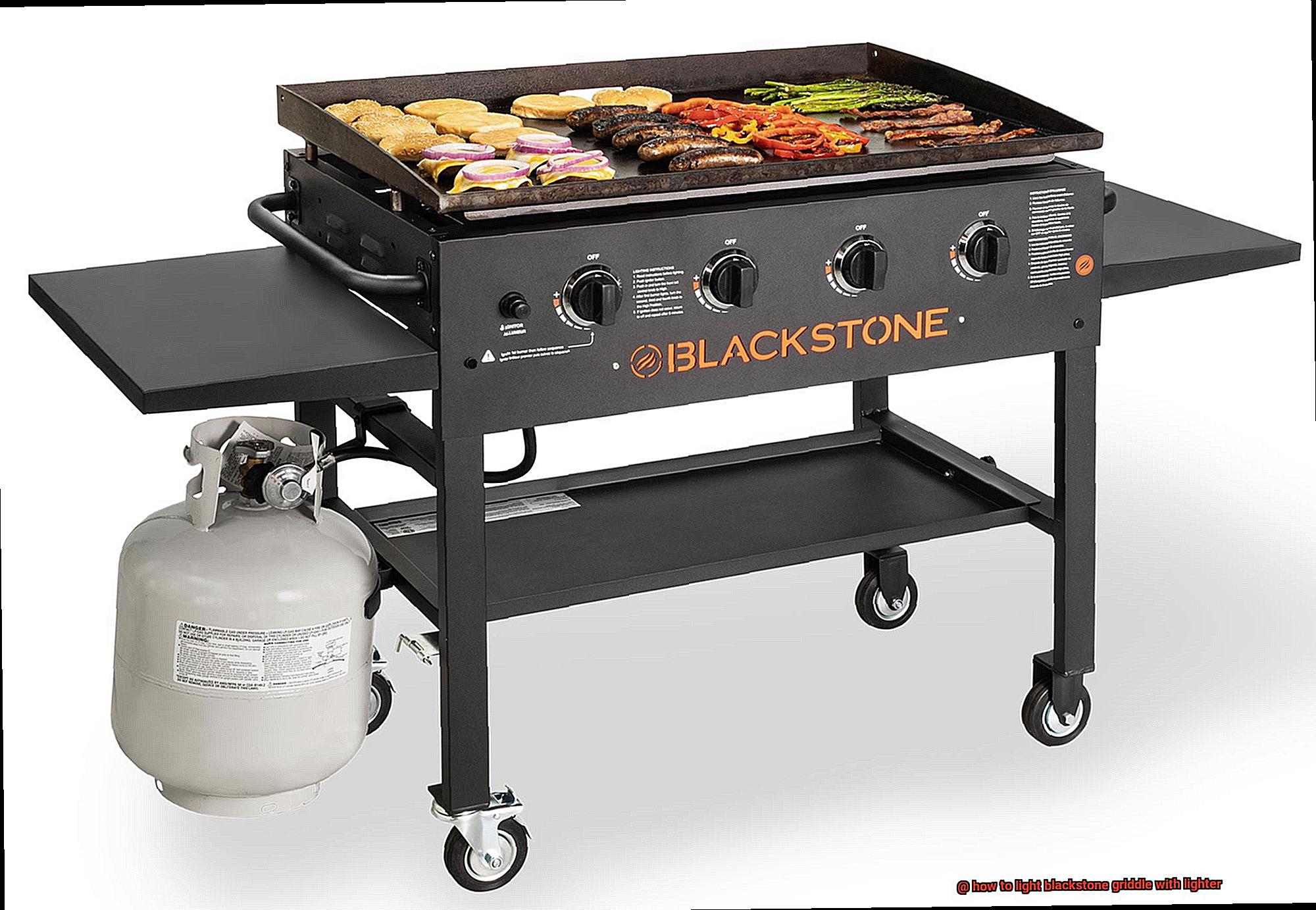 how to light blackstone griddle with lighter-6