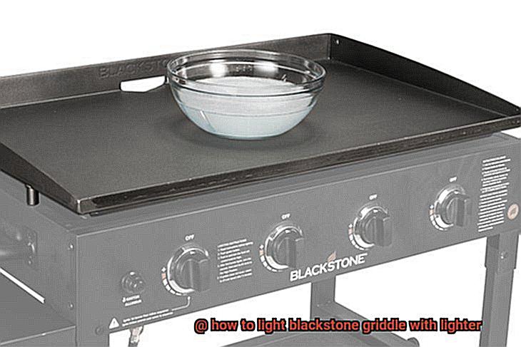 how to light blackstone griddle with lighter-5