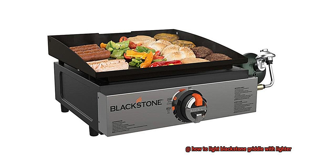 how to light blackstone griddle with lighter-3