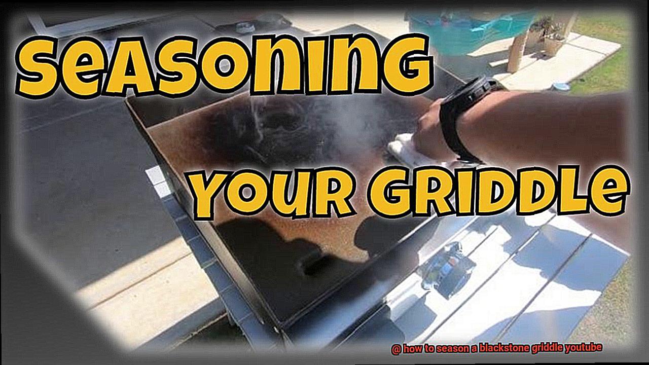how to season a blackstone griddle youtube-3