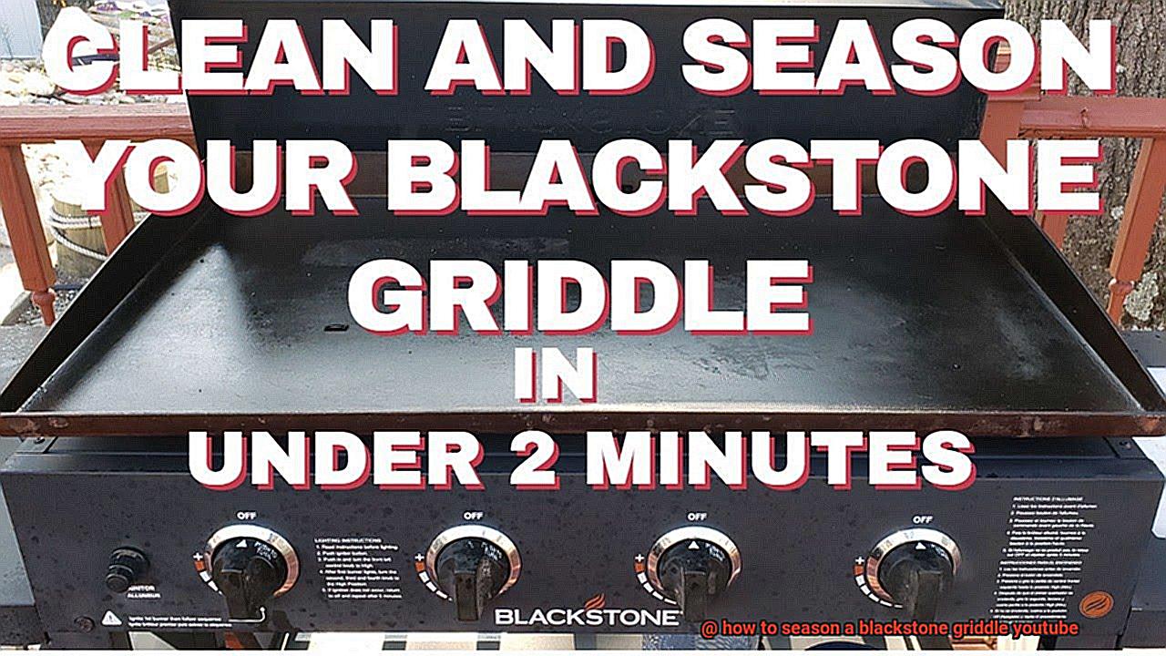 how to season a blackstone griddle youtube-2